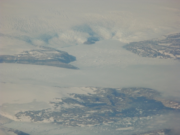 The eastern coast of Greenland.